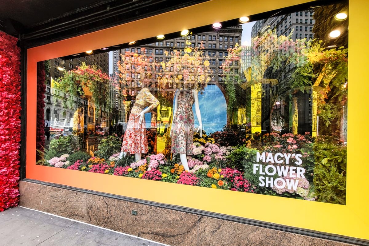 Flowers will bloom at the Macy’s Spring show just in time for Spring