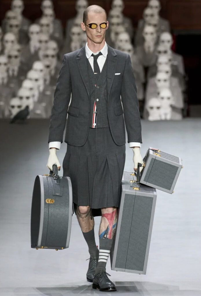 Thom Browne's debuts travel Haute Couture in Paris