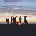 sunset time, family enjoying sunset, love, open relationships