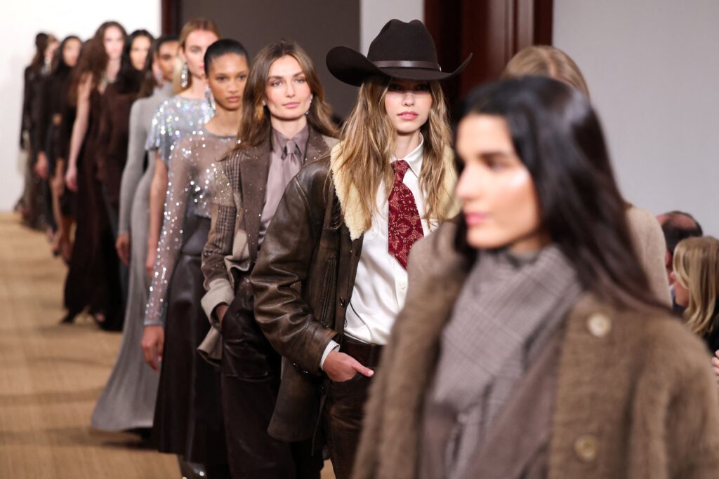 Ralph Lauren Presents Fall/Holiday 2024 Womenswear Collection in New York